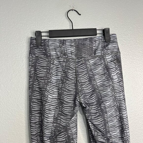 The North Face Low Rise Athletic Leggings w/ Interior Pocket Two Tone Gray Small - Picture 5 of 9